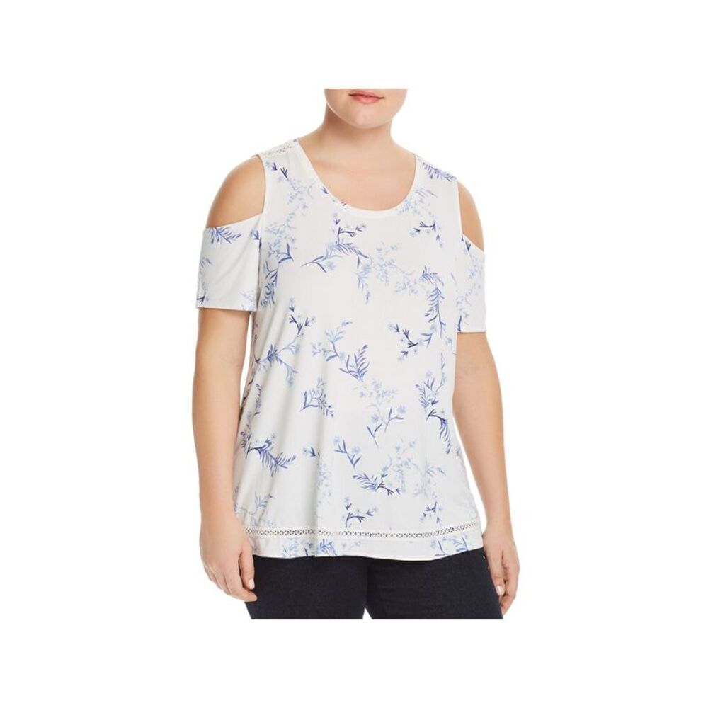 LYSSE Womens Short Sleeve Scoop Neck Top
